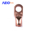 Heavy Duty Wire Lug Battery Cable Ends Bare Copper Eyelets Tubular Ring Terminal Connectors